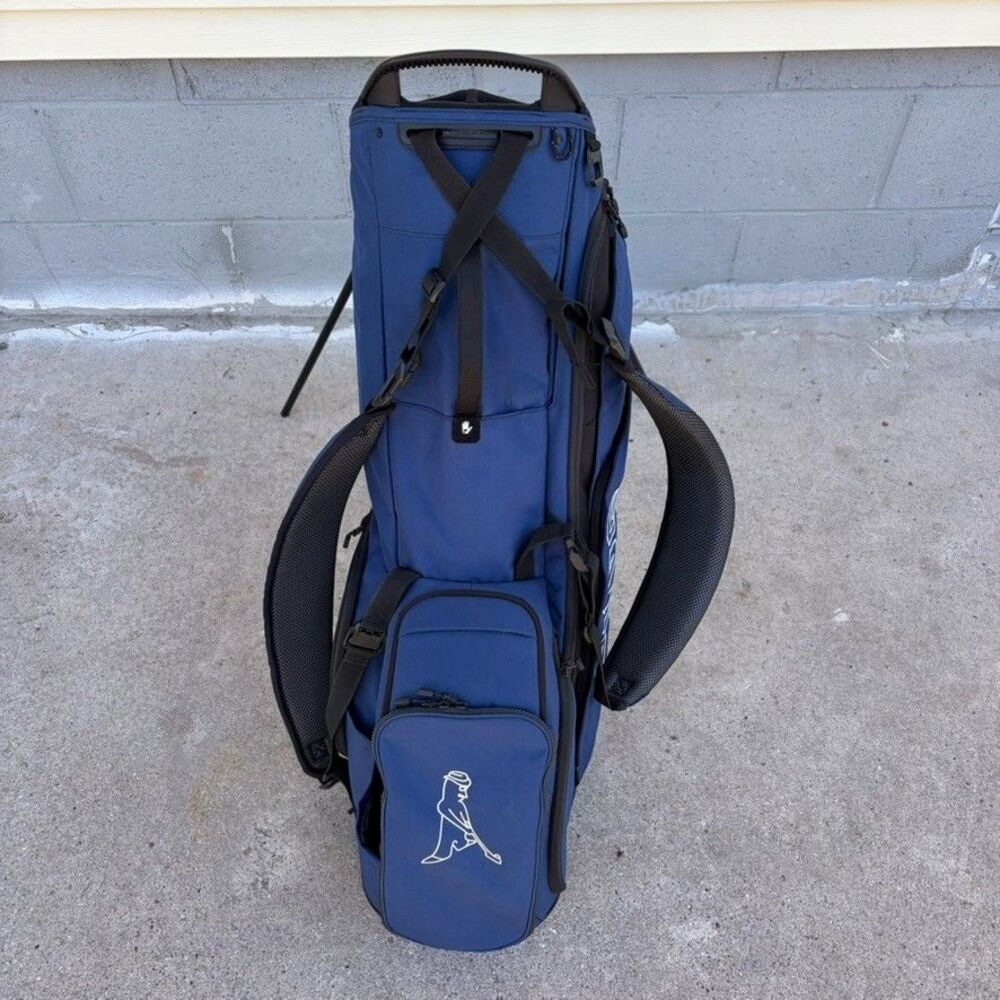 Ping Golf Hoofer Lite Golfman Logo Carry Stand Bag 5-way Lightweight Navy/Black